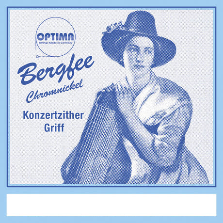 Optima Bergfee 1257 cuerdas de digitación para cítara, München, Extended