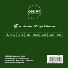 Optima strings para guitarra acústica Gold strings - Set (1747EL)