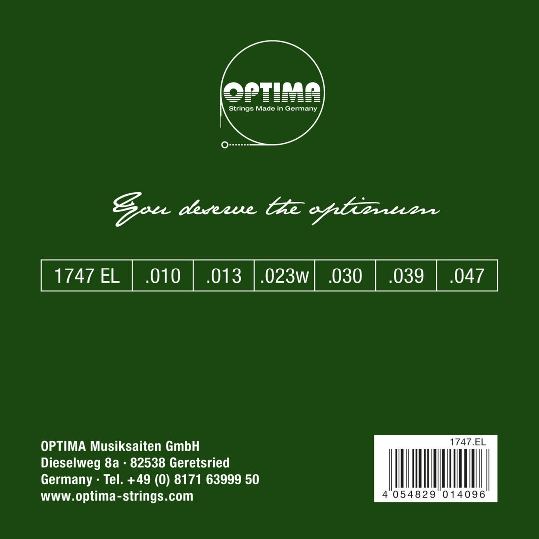 Optima strings para guitarra acústica Gold strings - Set (1747EL)