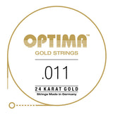 Optima Gold Maxiflex H/B2 .011 cuerda para guitarra eléctrica, GPS011