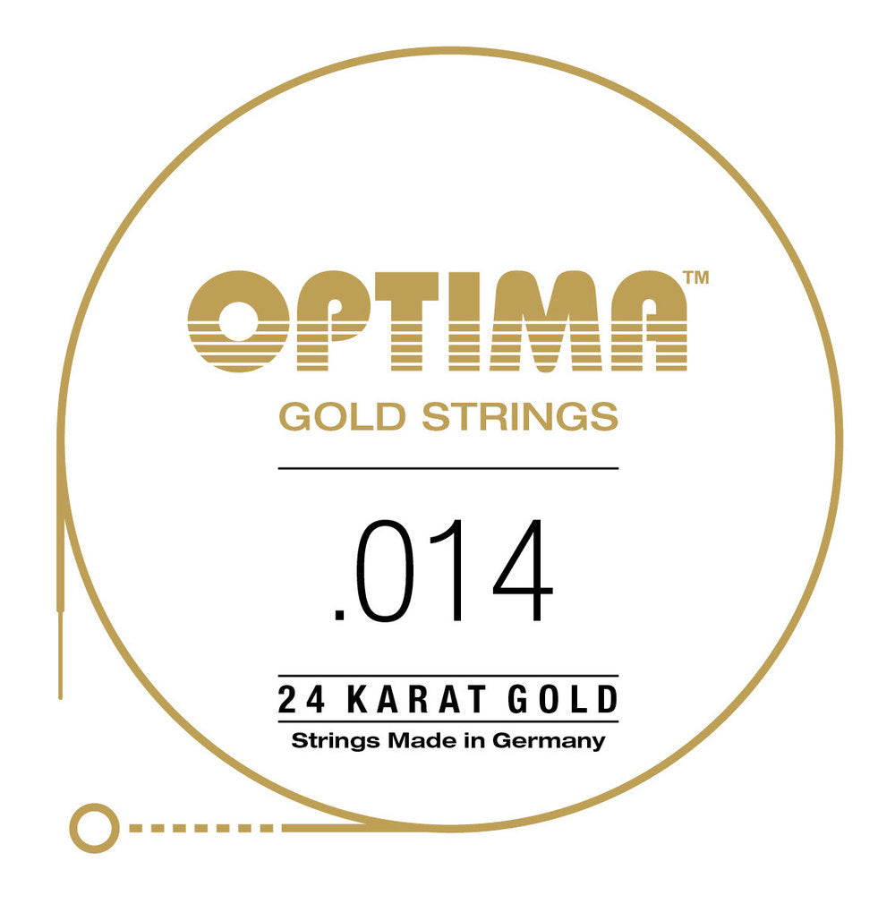 Cuerda para guitarra eléctrica Optima Gold Maxiflex G3 .014, GPS014
