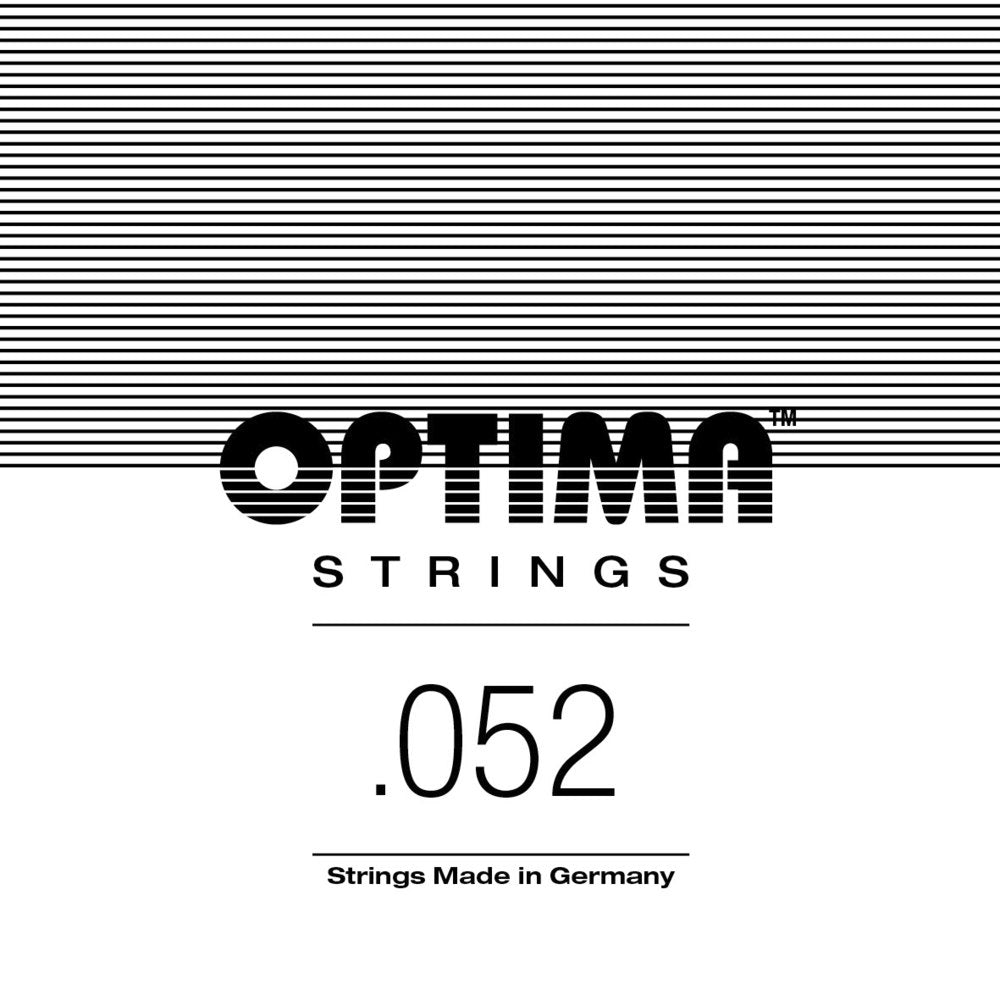 Optima Bronze E1 .052w cuerda de guitarra western, BA052