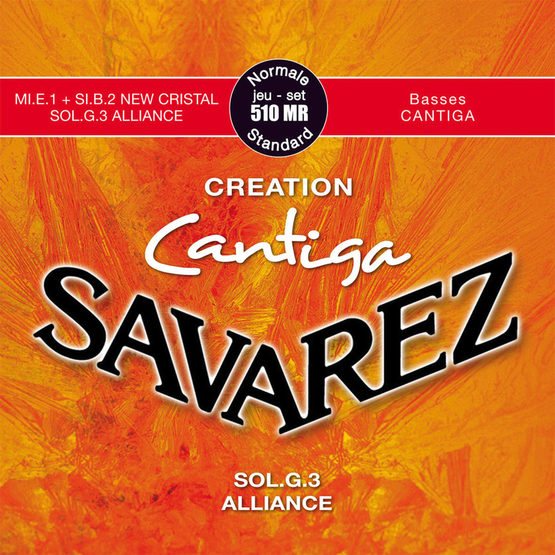 Savarez Cuerdas para guitarras clásicas Creation Cantiga 510 - Set normal (510MR)