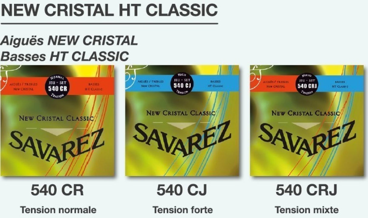 Savarez Strings for classic guitar New Cristal Classic - Set (540CR)