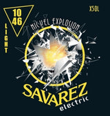 Savarez X50L Nickel Explosion cuerdas para guitarra eléctrica, light .010 a .046