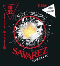 Savarez X50LMW Nickel Explosion con G entorchada, .010 a .052
