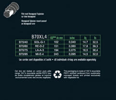 Savarez cuerdas de bajo eléctrico Hexagonal Explosion - 4 cuerdas Ex-Light (B70XL4)