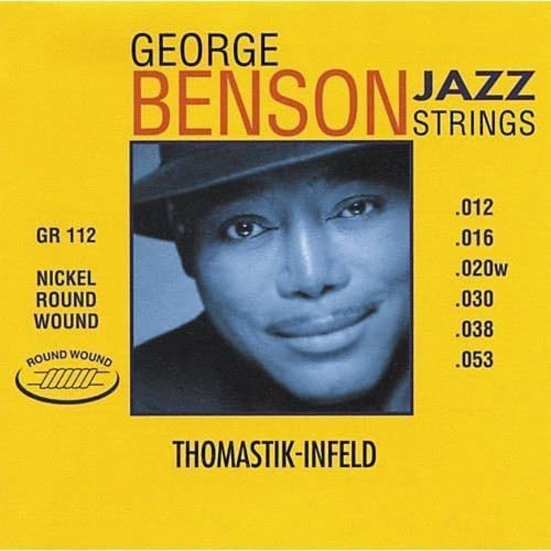 Cuerdas Thomastik-Infeld para Guitarras E George Benson Jazz Guitar - Set roundwound (GR112)
