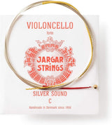 Cuerda C Jargar Silver Sound para violonchelo, forte