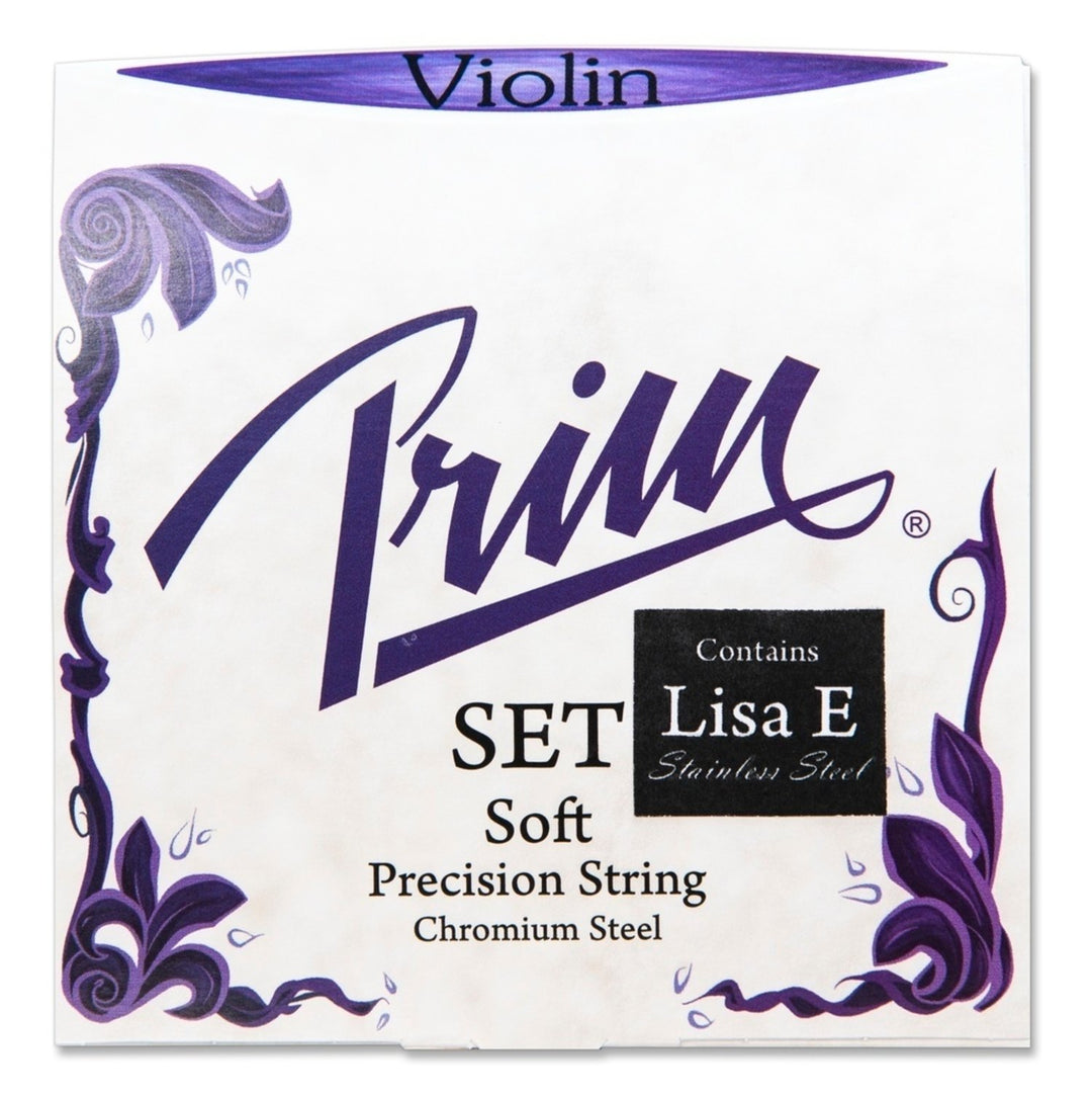 strings para violín Prim de acero inoxidable - Juego con Lisa E (Soft)