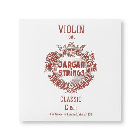 Jargar cuerda Mi para violín, acero con bola, forte
