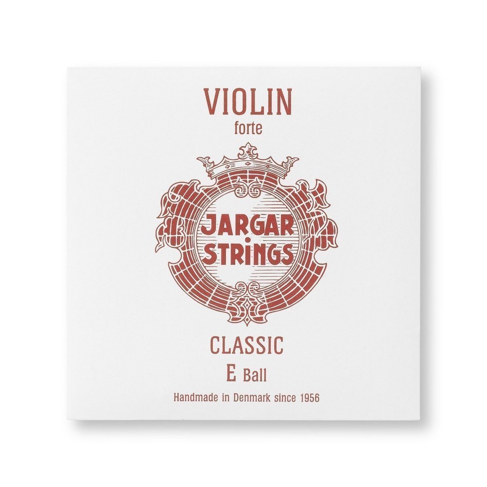 Jargar cuerda Mi para violín, acero con bola, forte