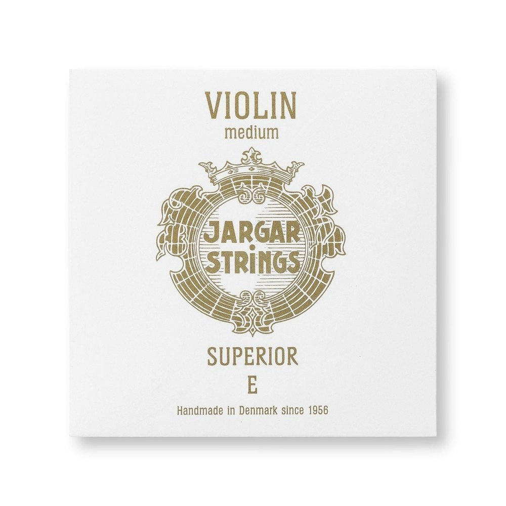 Jargar Superior cuerda E para violín, acero estañado, medium