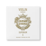 Jargar Superior cuerda E para violín, acero estañado, medium