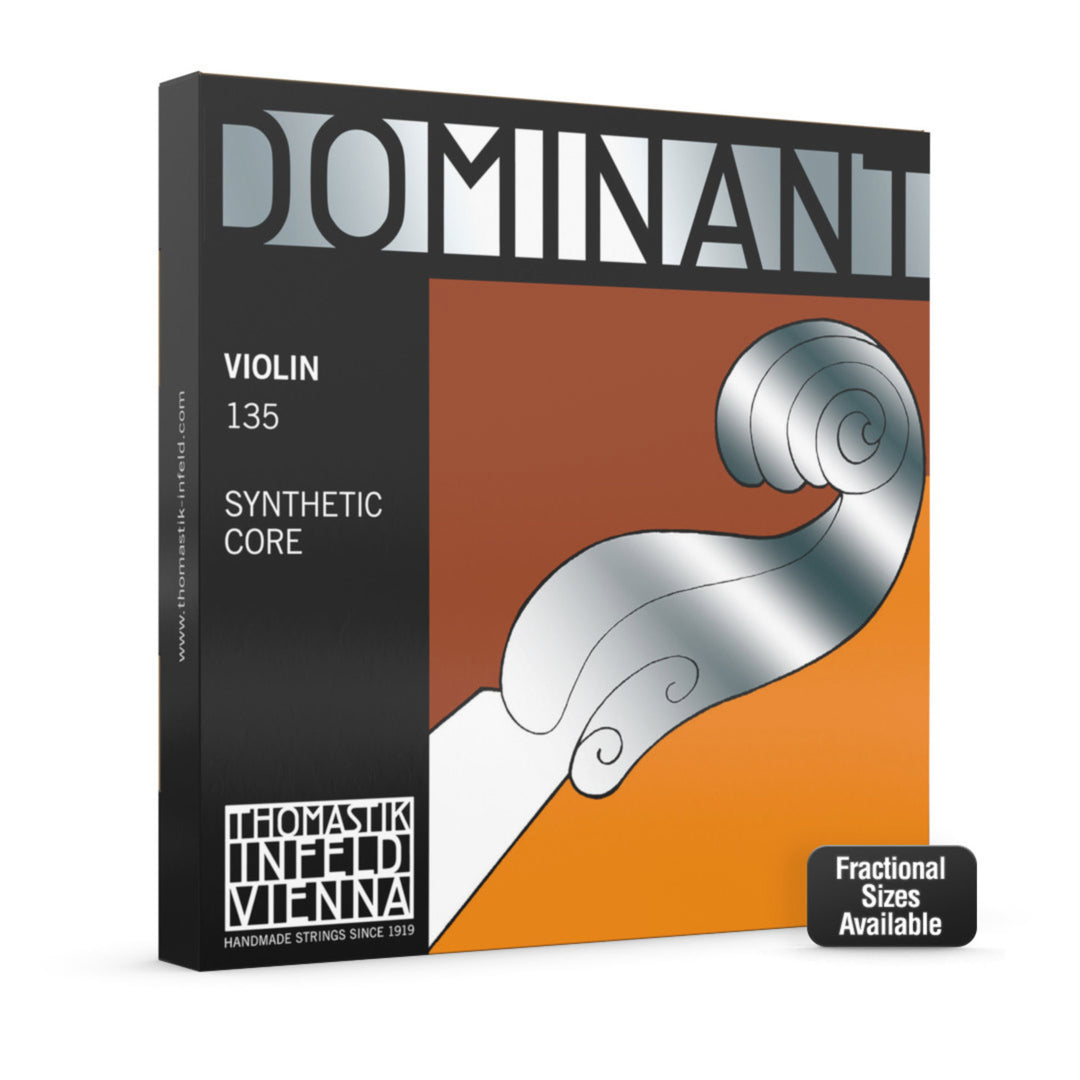 Cuerdas de Violines Thomastik-Infeld con núcleo de nailon Dominant - G de plata 3/4 (133)