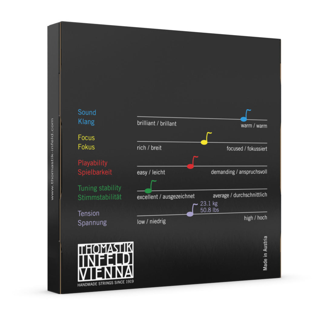 Cuerdas de Violines Thomastik-Infeld núcleo espiral Spirocore - Medium (S15A)