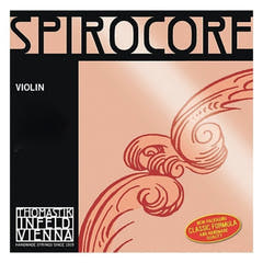 Thomastik-Infeld Cuerdas para Violines Spirocore con núcleo en espiral - Suave (S12w)