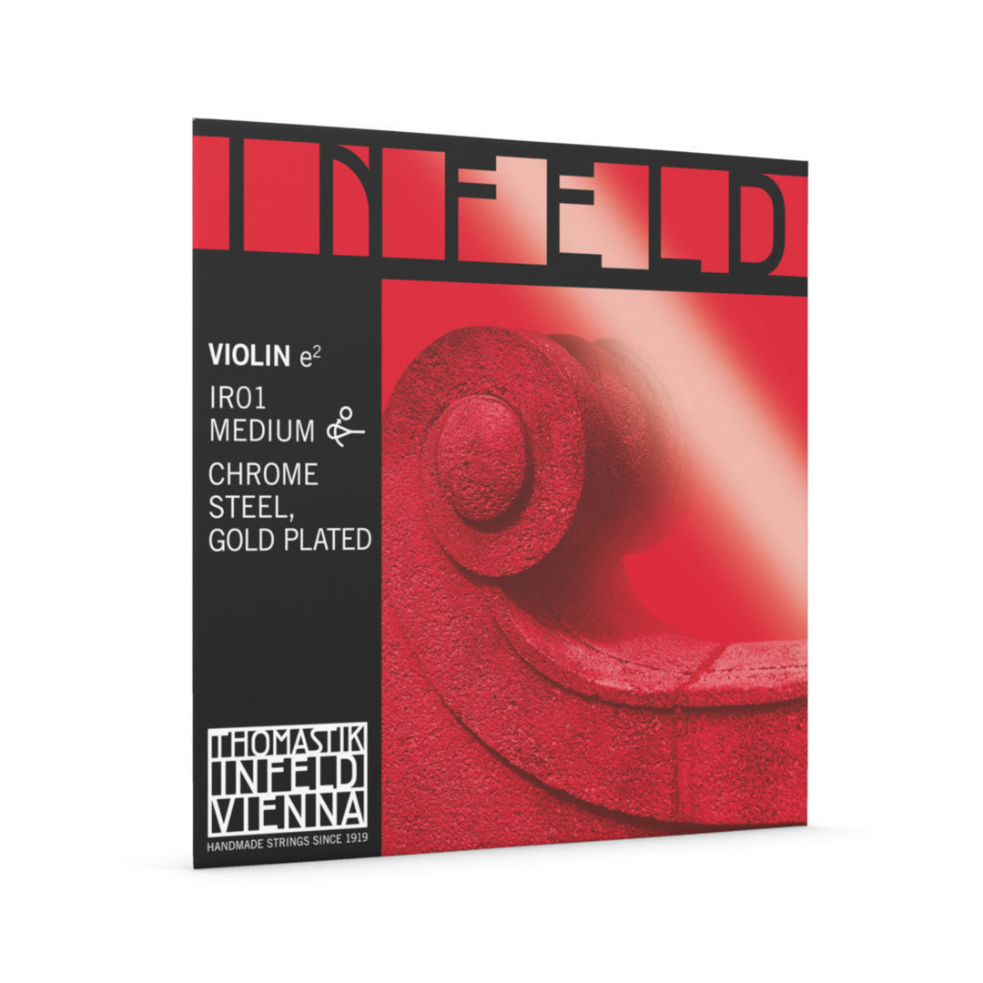Thomastik-Infeld Cuerdas de Violines núcleo híbrido Infeld - E Chromium steel/gold (IR01)