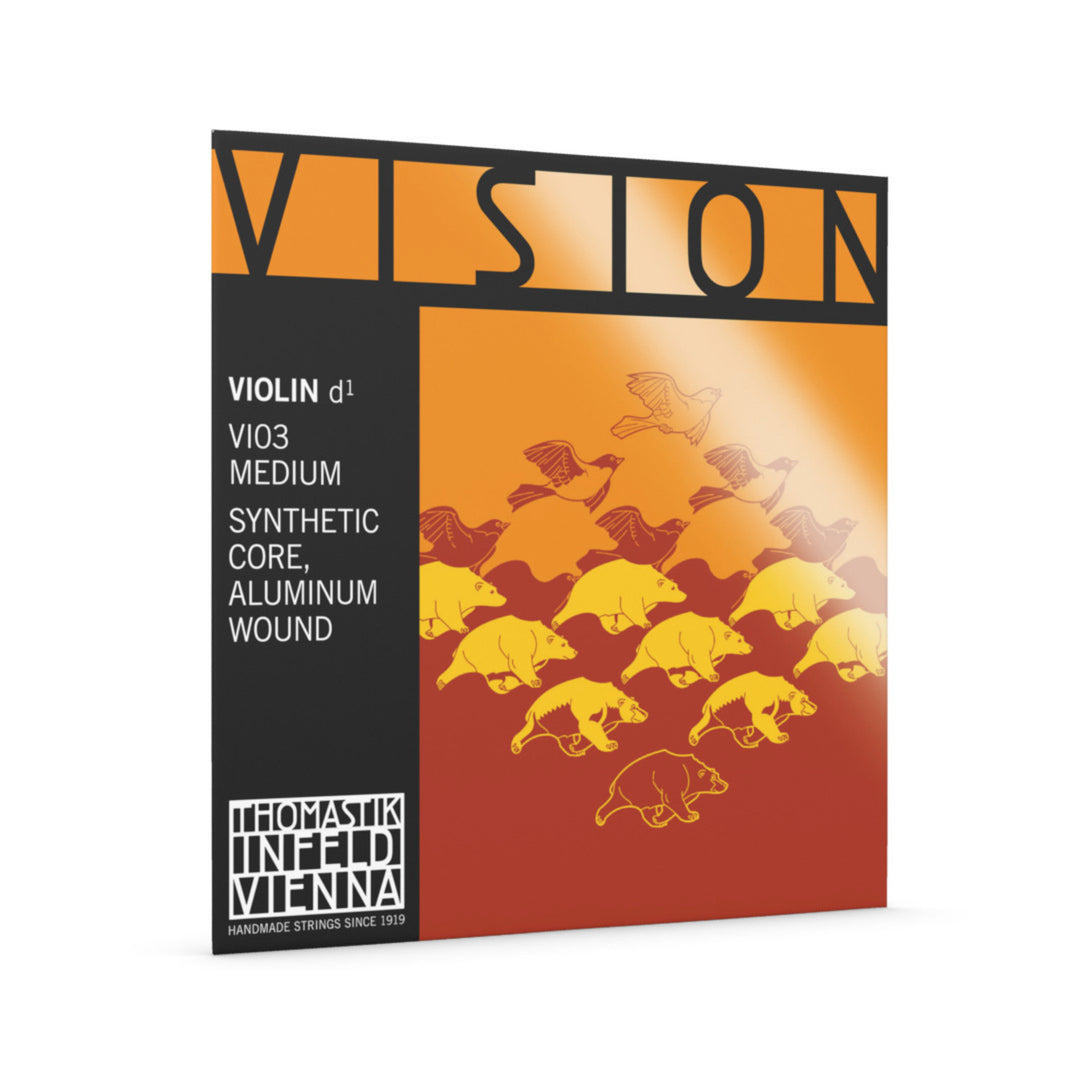 Thomastik-Infeld Cuerdas de Violines Vision con núcleo sintético - Medium (VI03)
