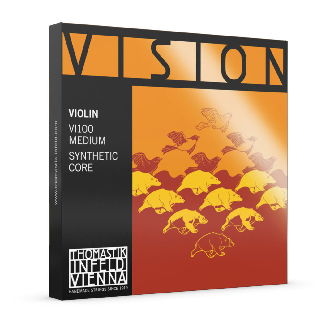 Thomastik-Infeld Strings para Violines con núcleo sintético Vision - Medium (VI100)