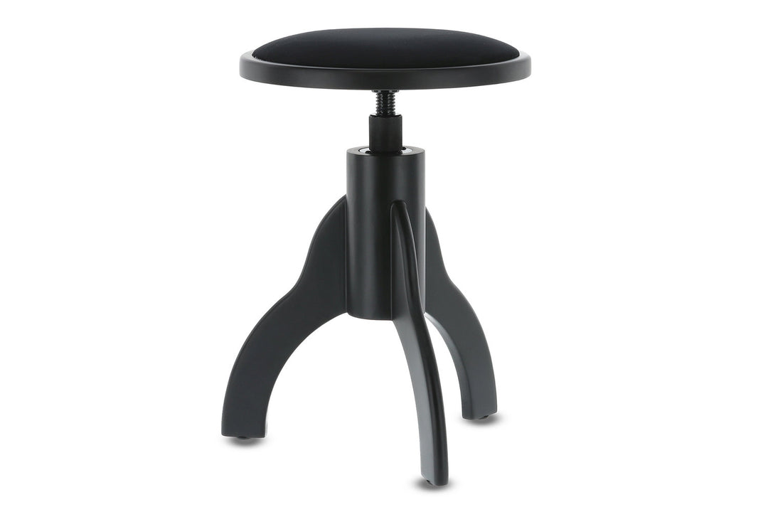 GEWA Silla de piano Deluxe - Black mate