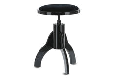 GEWA Silla de piano Deluxe - Black highgloss