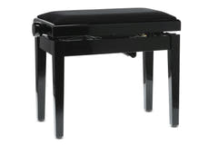 GEWA Banco de piano Deluxe Autolift - Black highgloss