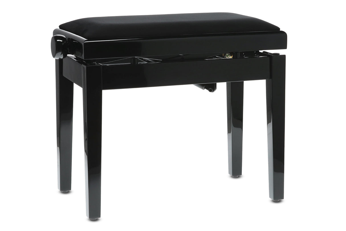 GEWA Piano bench Deluxe Autolift - Black highgloss