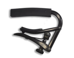 Shubb Capo Standard Capo - E-Guitar, radio de 7.25", negro (C4k)