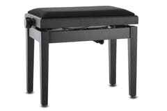 GEWA Banqueta de piano Deluxe Autolift - Black mate