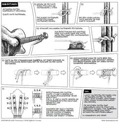 Hannabach 890 1/8 G3 cuerda entorchada para guitarra para niños, tensión medium