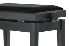 GEWA Banqueta de piano Deluxe Autolift - Black mate