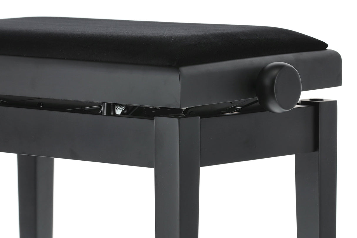 GEWA Piano bench Deluxe Autolift - Black matt