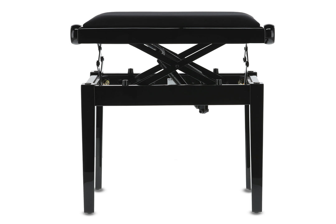 GEWA Banco de piano Deluxe Autolift - Black highgloss