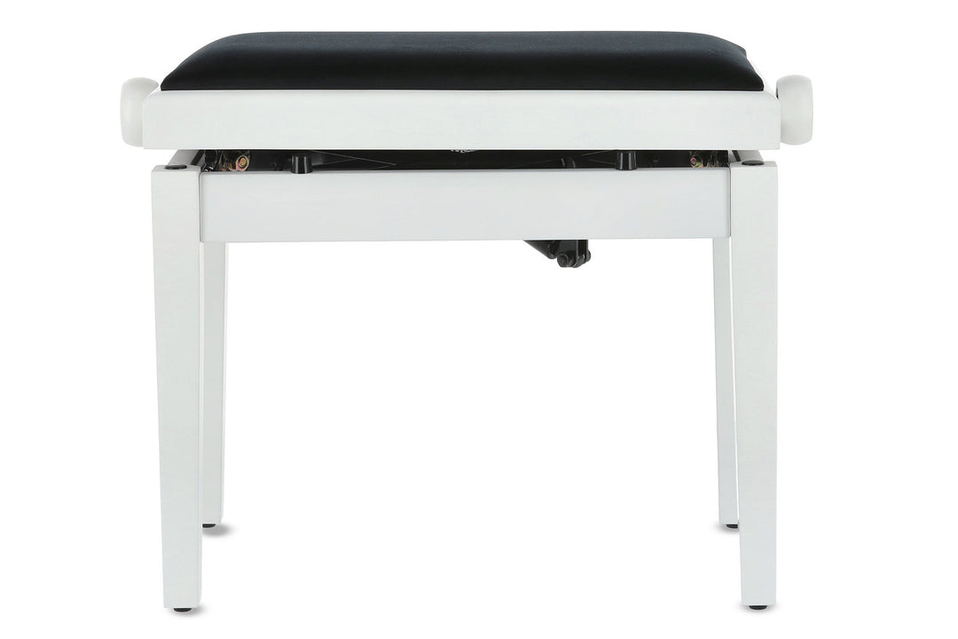 GEWA Banqueta de piano Deluxe Autolift - White mate