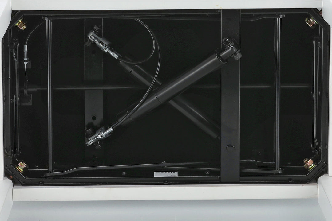 GEWA Banqueta de piano Deluxe Autolift - White mate