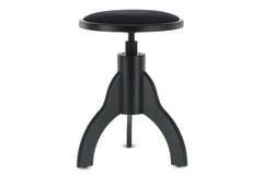 GEWA Silla de piano Deluxe - Black mate