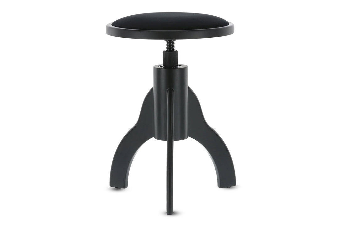 GEWA Silla de piano Deluxe - Black mate