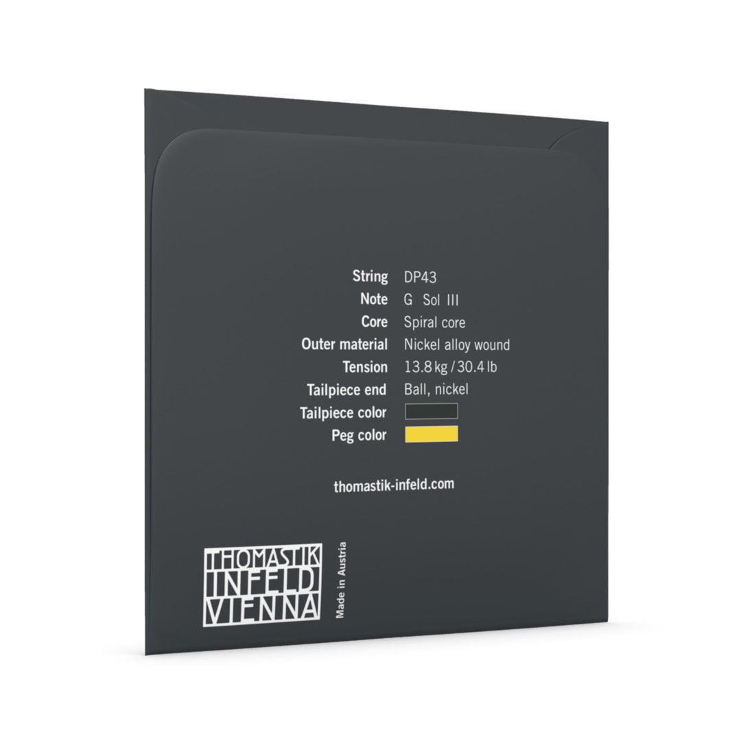 Thomastik-Infeld Cuerdas de Violonchelo Dominant Pro - G núcleo espiral, níquel (DP43)