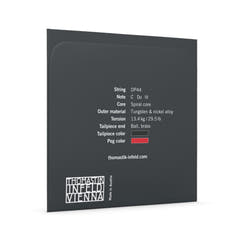 Thomastik-Infeld Cuerdas de Violonchelo Dominant Pro - C Spiral Core, Tungsten/Silver (DP44)