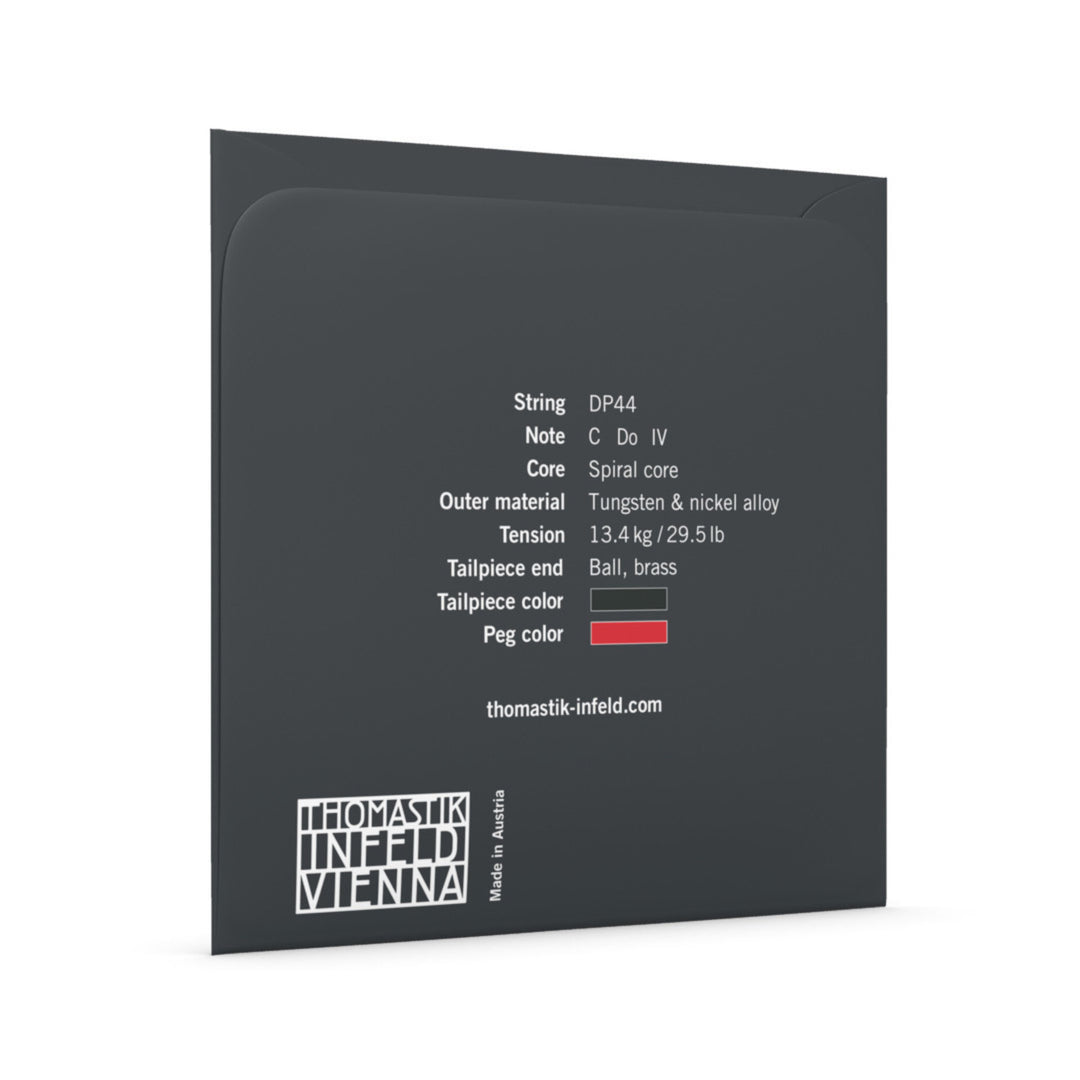 Thomastik-Infeld Cuerdas de Violonchelo Dominant Pro - C Spiral Core, Tungsten/Silver (DP44)
