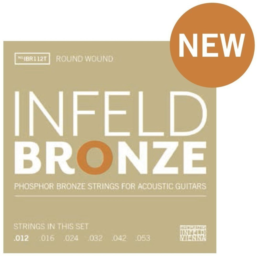 Thomastik-Infeld Strings for Acoustic Guitarra Infeld Bronze - Set .012-.053 (IBR112T)