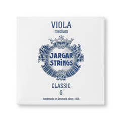 Jargar Classic cuerda G para viola, acero cromado, forte