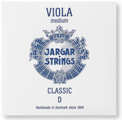 Jargar Classic cuerda D para viola, acero cromado, forte