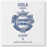 Jargar Classic cuerda D para viola, acero cromado, forte