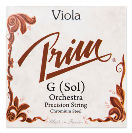Cuerda G Prim para viola, acero cromado, suave
