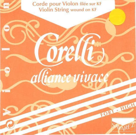 Corelli Alliance Vivace 821F cuerda E para violines, bola, forte
