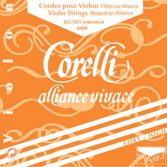 Cuerdas para Violin Corelli Alliance Vivace - Forte 800F