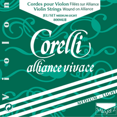 Corelli Violines Strings Alliance Vivace - Medium-light 800MLB
