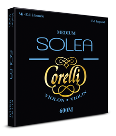 Strings para Violines Corelli Solea - Set E con extremos de lazo (600M)